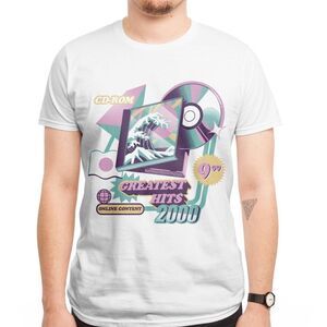 Threadless SZ L "Greatest Hits 2000" t-shirt